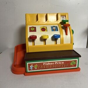 Fisher-Price Cash Register 1974 - no coins